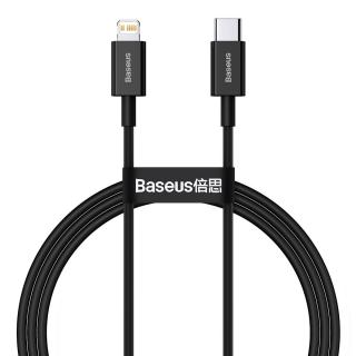 Baseus USB-C to Lightning cable Superior Series, 20W, PD, 1m black