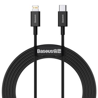 Baseus USB-C to Lightning cable Superior Series, 20W, PD, 2m black