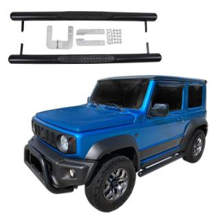 Bočné nerezové rámy Suzuki Jimny 2021-up Black