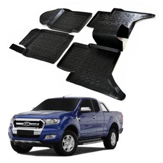 Gumové rohože 3DS SCOUTT Ford Ranger 2012-up