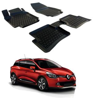 Gumové rohože 3DS SCOUTT Renault Clio 2013-up