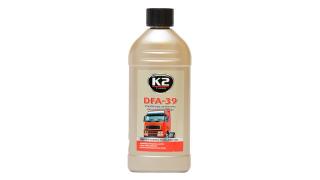K2 aditívum DIESEL DFA-39 500 ml (Manufacturer: K2, Volume: 500 ML, DIESEL - solidification of paraffin in diesel to a temperature of -39 ° C. The volume is enough for about 600 L of fuel.)