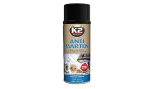 K2 ANTI MARTEN 400 ml - sprej odpudzujúci kuny (K2 ANTI MARTEN, repellent for martens, cats and various rodents in a spray, volume: 400 ml)