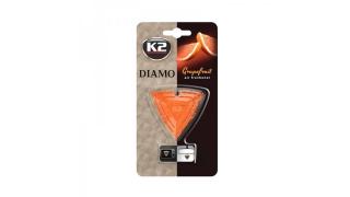 K2 DIAMO GRAPEFRUIT (K2 DIAMO, air freshener, placed in the ventilation grille, fragrance: GRAPEFRUIT)