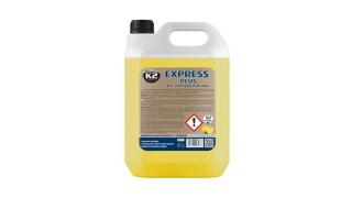 K2 EXPRESS PLUS 5 l - šampón s voskom karnauba (Producer: K2, Volume: 5l, highly effective shampoo  with wax)