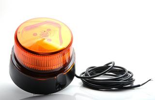 Maják LED nízky oranžový na 3 body (866.10D / W126)
