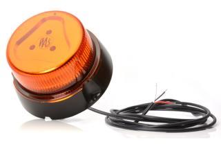 Maják LED nízky W112 oranžový pevný (852.4 / W112)