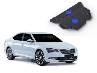 Oceľový kryt motora a prevodovky Skoda Superb 2/4WD 1,4TSI; 2/4WD 1,8TSI; 2/4WD 2,0TSI 2015-