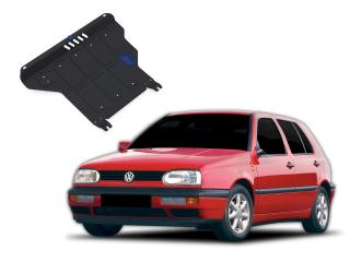 Oceľový kryt motora a prevodovky Volkswagen Golf III  MT 1,4; 1,6; 1,8; 2,0; 1,9TD 1991-1997