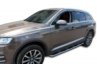 Okenné deflektory Audi Q7 5D 2015-up 4 ks predné+zadné