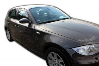 Okenné deflektory BMW 1 5D 2004-2012 4 ks predné+zadné