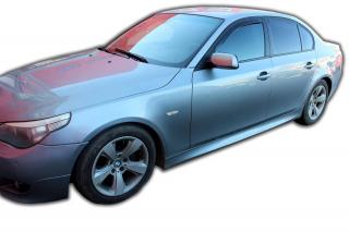 Okenné deflektory BMW 5 4D SEDAN 2004-2010 4 ks predné+zadné