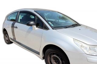 Okenné deflektory Citroen C4 3D 2004-2010 2 ks predné