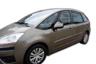 Okenné deflektory Citroen C4 Picasso 5D 2006-2013 4 ks predné+zadné