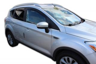 Okenné deflektory Ford Kuga 5D 2008-up 4 ks predné+zadné