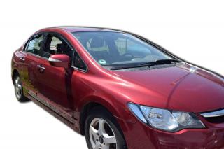 Okenné deflektory Honda Civic 4D SEDAN 2006-2012 4 ks predné+zadné