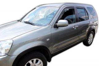 Okenné deflektory Honda CR-V 5D 2002-2006 4 ks predné+zadné