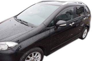 Okenné deflektory Honda FR-V 5D 2005-2009 4 ks predné+zadné