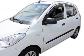 Okenné deflektory Hyundai i10 5D 2008-2013 4 ks predné+zadné