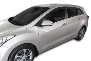 Okenné deflektory Hyundai i30 5D CW 2012-2017 4 ks predné+zadné