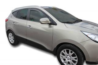 Okenné deflektory Hyundai ix35 5D 2010-2015 4 ks predné+zadné