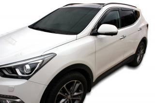 Okenné deflektory Hyundai Santa Fe 5D 2012-up 4 ks predné+zadné