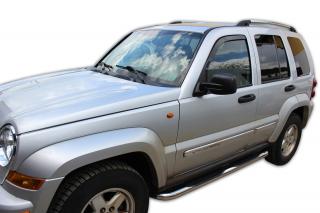 Okenné deflektory Jeep Cherokee 5D 2001-2007 2 ks predné