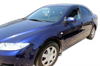 Okenné deflektory Mazda 6 4D SEDAN 2002-2007 4 ks predné+zadné