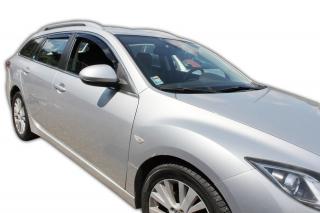 Okenné deflektory Mazda 6 5D KOMBI 2007-2013 4 ks predné+zadné