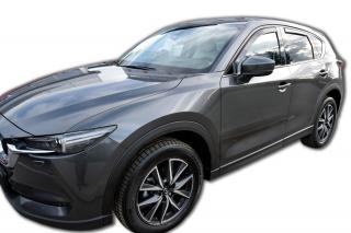 Okenné deflektory Mazda CX-5 5D 2017-up 4 ks predné+zadné