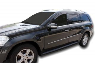 Okenné deflektory Mercedes GL 5D 2007-2013 4 ks predné+zadné