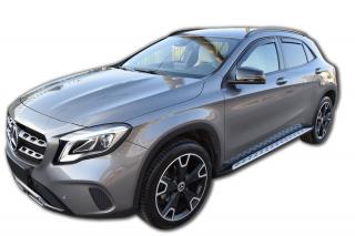 Okenné deflektory Mercedes GLA 5D 2014-up 4 ks predné+zadné