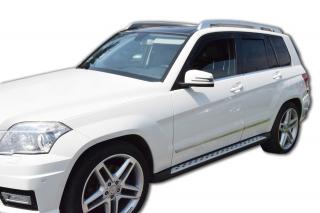 Okenné deflektory Mercedes GLK 5D 2009-up 2 ks predné