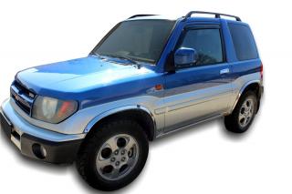 Okenné deflektory Mitsubishi Pajero Pinin 3D 1998-2007 2 ks predné