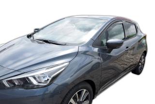 Okenné deflektory Nissan Micra 5D 2017-up 2 ks predné