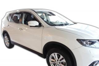 Okenné deflektory Nissan X-Trail 5D 2013-up 4 ks predné+zadné