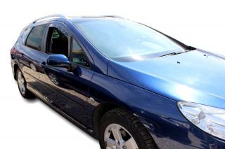 Okenné deflektory Peugeot 407 4D SEDAN 2004-2011 2 ks predné