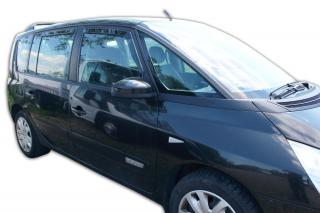 Okenné deflektory Renault Espace 5D 2003-2014 4 ks predné+zadné