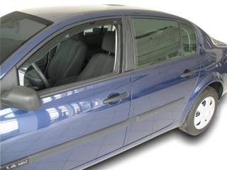 Okenné deflektory Renault Megane 4D SEDAN 2002-2008 4 ks predné+zadné