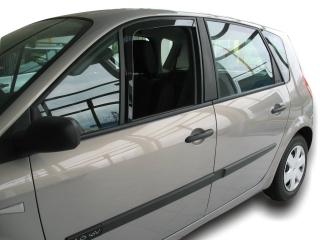 Okenné deflektory Renault Scenic 5D 2003-2008 4 ks predné+zadné