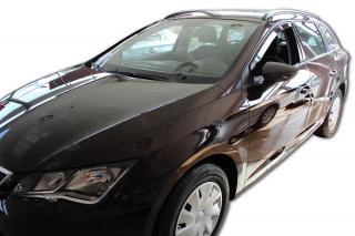 Okenné deflektory Seat Leon 5D 2013-up 2 ks predné