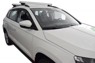 Okenné deflektory Škoda Karoq 5D 2017-up 4 ks predné+zadné