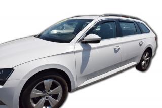 Okenné deflektory Škoda Superb 5D KOMBI 2015-up 4 ks predné+zadné