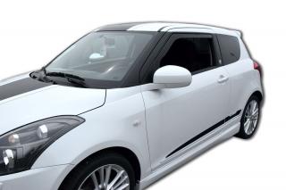 Okenné deflektory Suzuki Swift 3D 2010-2017 2 ks predné