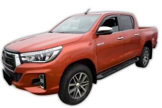 Okenné deflektory Toyota Hilux 4D 2016-up 2 ks predné