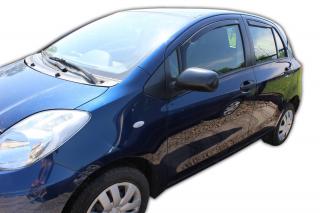 Okenné deflektory Toyota Yaris 5D 2005-2010 4 ks predné+zadné