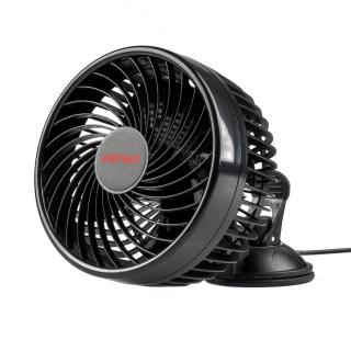 Ventilátor do auta s prísavkou 6  12V