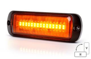 Výstražné osvetlenie smerové 30x LED oranžové (W218/1469)