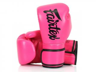 BOXERSKÉ RUKAVICE FAIRTEX PINK Farba: RŮŽOVÁ, Veľkosť: 10oz