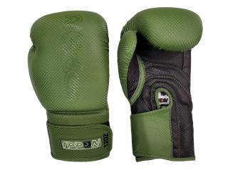 BOXERSKÉ RUKAVICE IPPON CARBON KHAKI Farba: Zelená, Veľkosť: 10 uncí